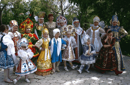Участники праздника из Константиновска