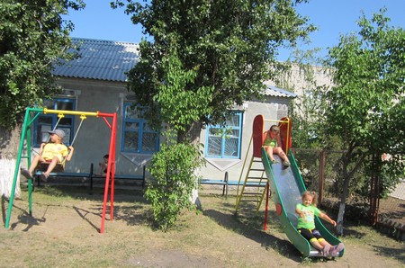Детское оборудование в Кирсановке.
