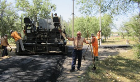 Подъездная дорога к Золотаревке. Лето 2011.
